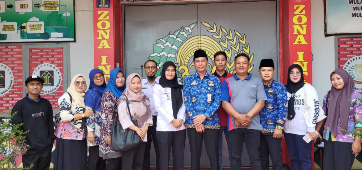 Rutan Kota Agung dan Disdik Tanggamus Teken Kerjasama Program Pendidikan