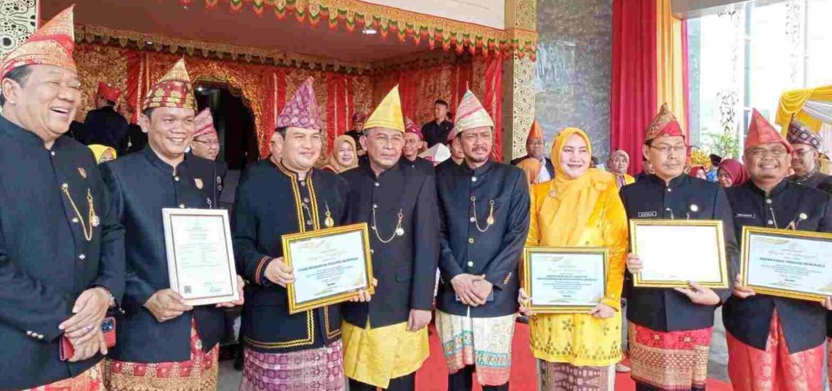 Jonaidi SP Terima Penghargaan dari Kemenkumham RI