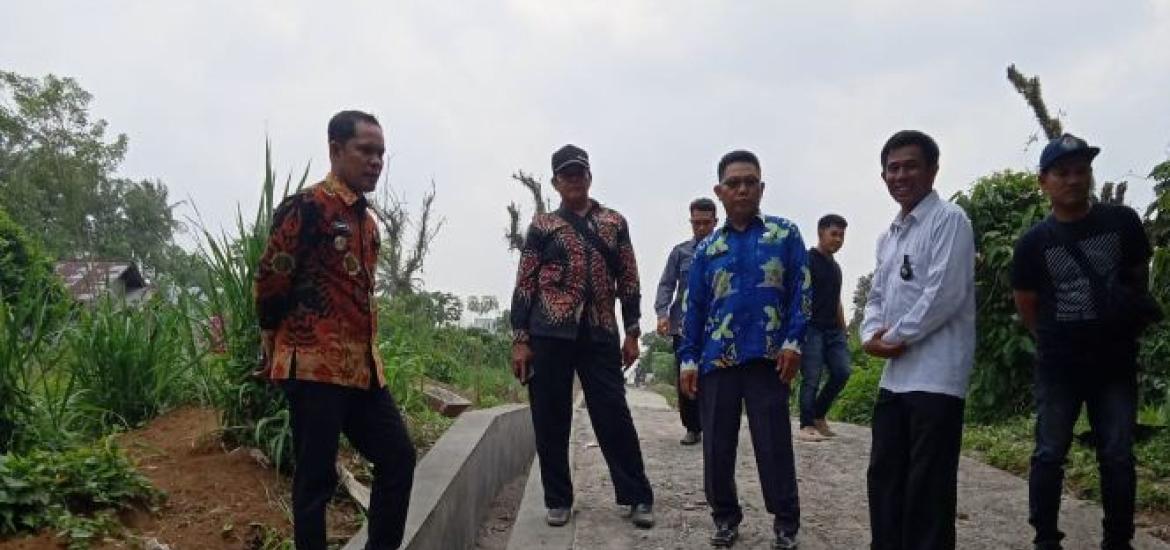 Pemdes Karang Anyar Prioritaskan Pembangunan Infrastrukur Drainase di Dusun 1 dan 1V