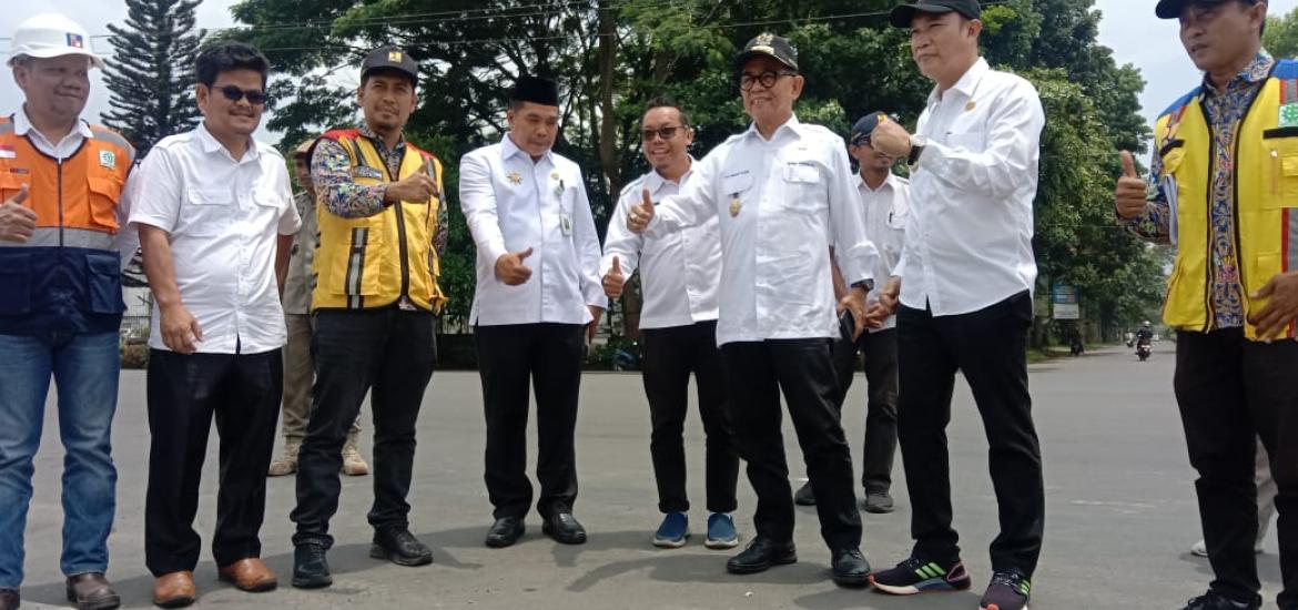 Bupati Kepahiang Lakukan Titik Nol 2 Pekerjaan Jalan Dana Inpres