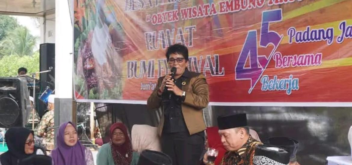 Ketua DPRD Bengkulu Utara Sonti Bakara hadiri Ruwat Fetival Bumi