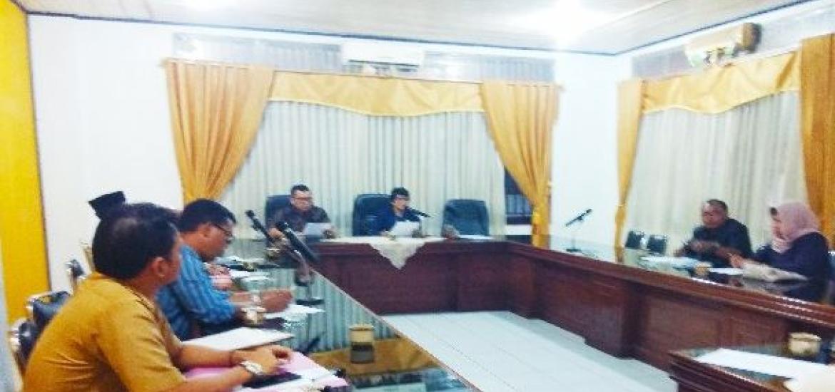 DPRD BU Jadwalkan Kegiatan Pembahasan Tiga Raperda
