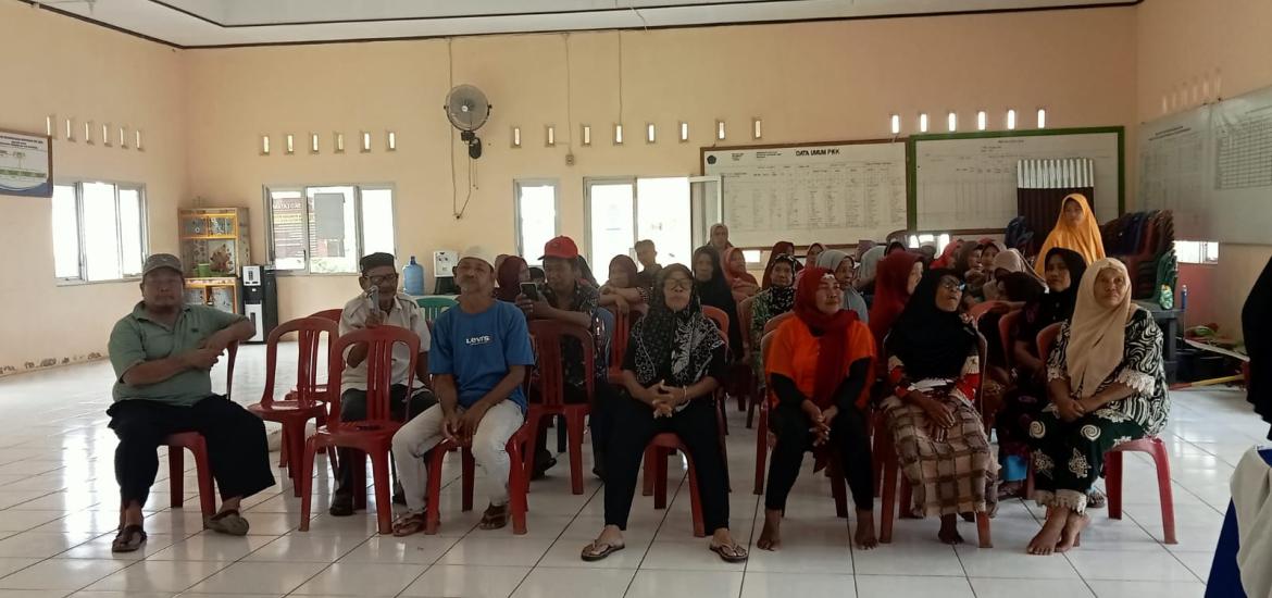 Pemdes Batu Ejung Tuntaskan BLT DD Triwulan Akhir