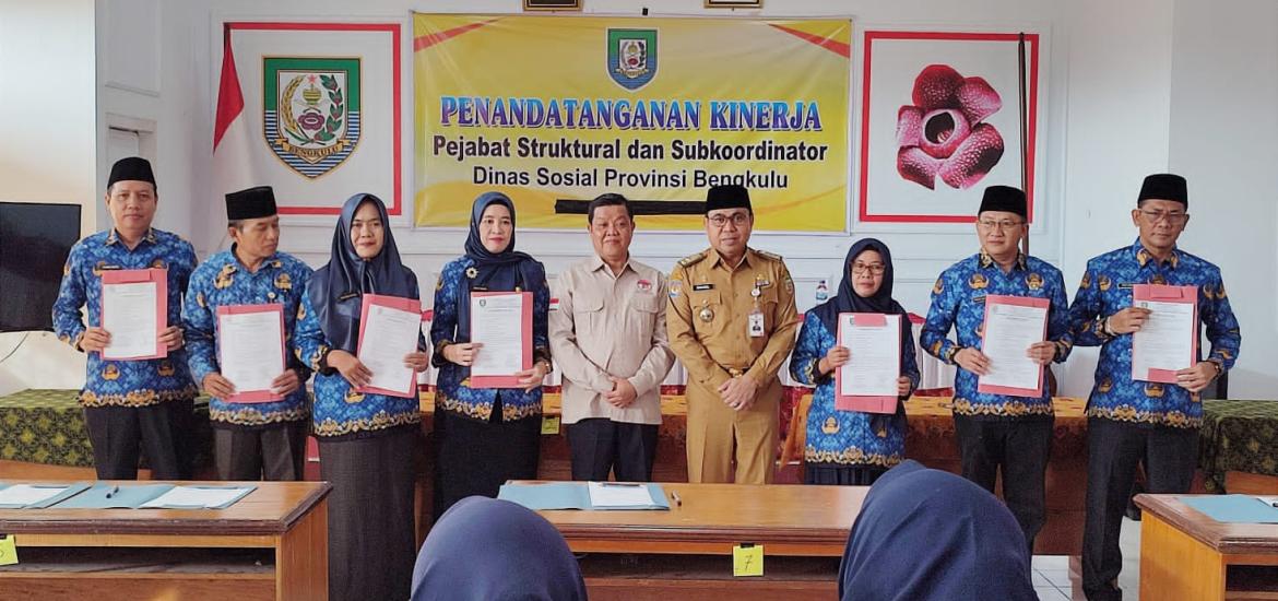 Penandatanganan Perjanjian Kinerja Eselon III dan IV 