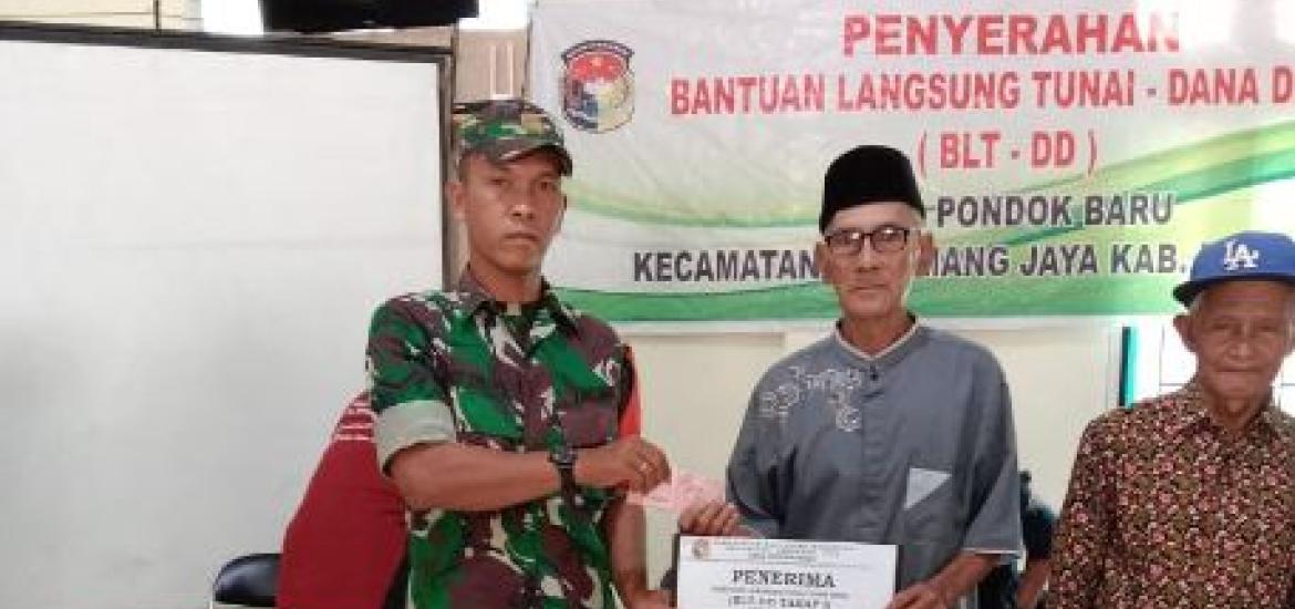 Penyerahan BLT DD