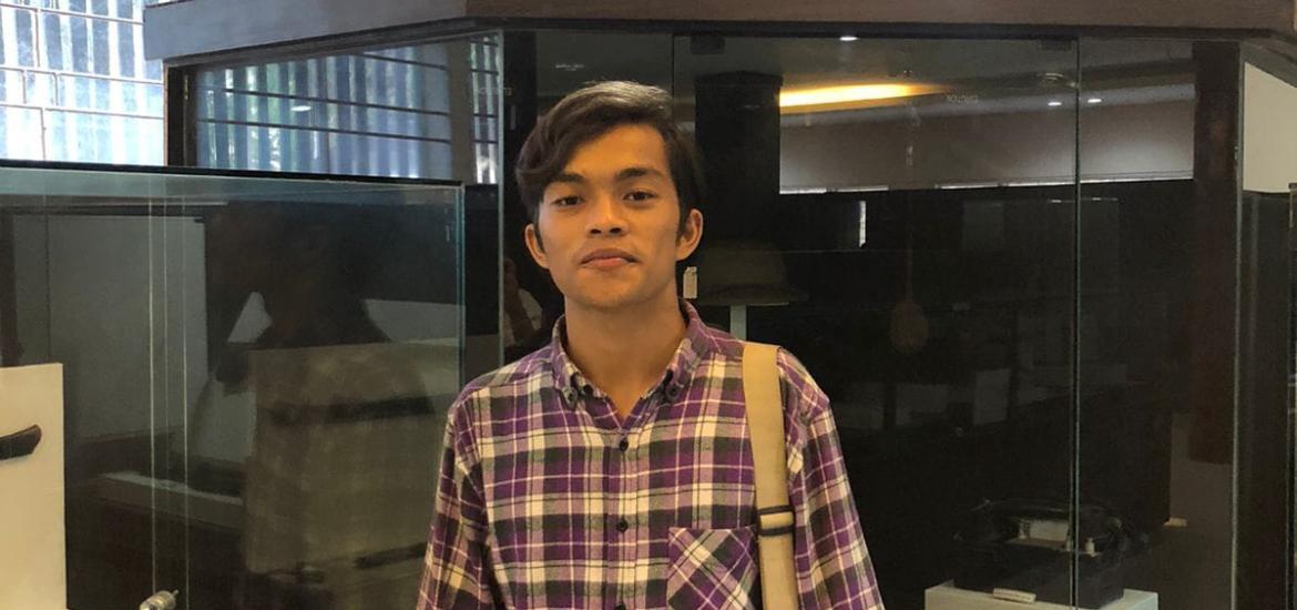 Bastian, Mahasiswa Sastra Minangkabau Universitas Andalas 