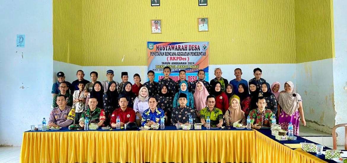 Penetapan RKPDes Tahun 2024