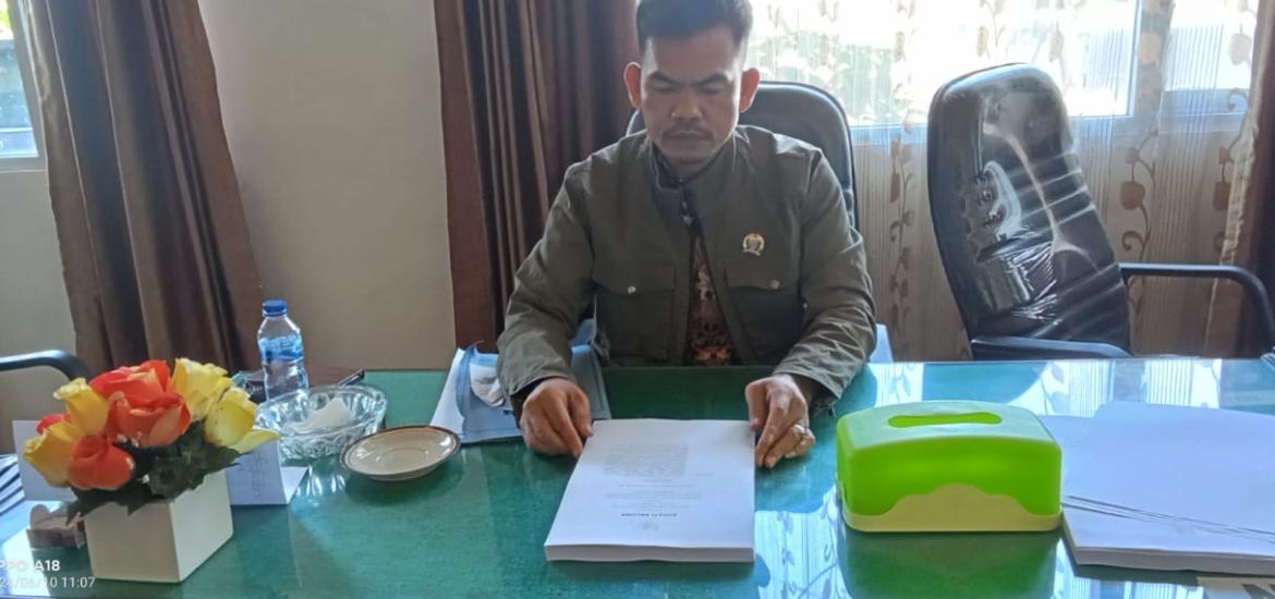 Anggota Komisi III DPRD Seluma, Yupan Ahyadi , S. M