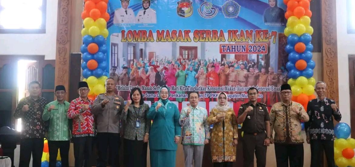 Bupati Sapuan Ajak Masyarakat Mukomuko Gemar Konsumsi Ikan