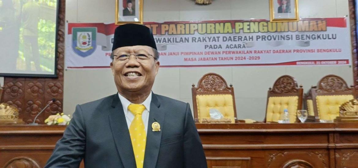 Sumardi, Ketua DPRD Provinsi Bengkulu
