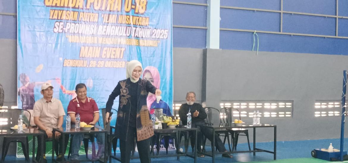 Kemenpora dan PIN Bengkulu Gelar Kejurda Badminton U-18, Dewi Coryati Tekankan Pentingnya Pembinaan Atlet Muda