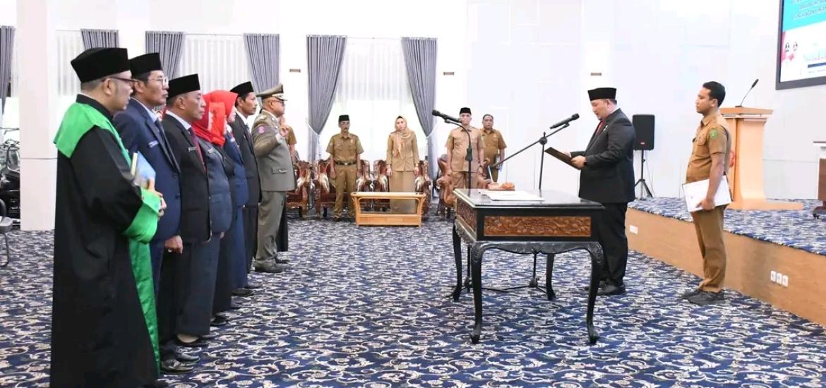 Ronny PL Tobing Lantik 7 Pejabat Eselon II, Ingatkan Jabatan Adalah Amanah