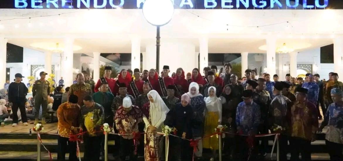 Launching Zona Kuliner Halal Aman Sehat (Zona Khas) Provinsi Bengkulu.