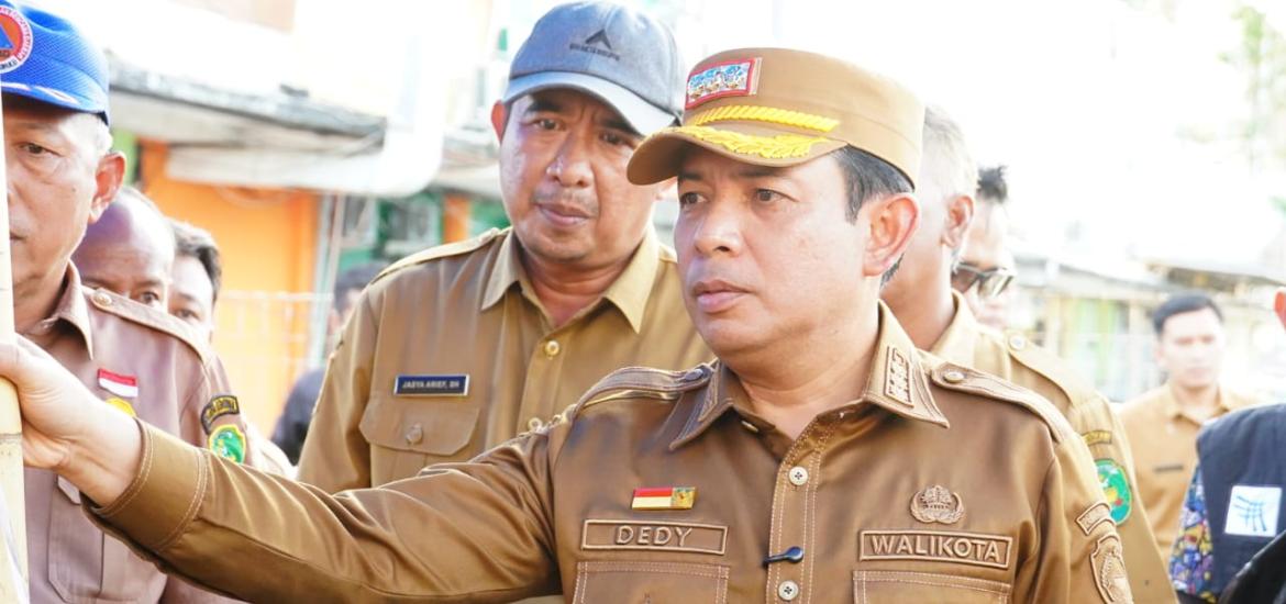 Walikota Bengkulu Dedy Wahyudi : Pemkot Bengkulu Siap Turunkan Tim Gabungan Tertibkan Pasar Minggu
