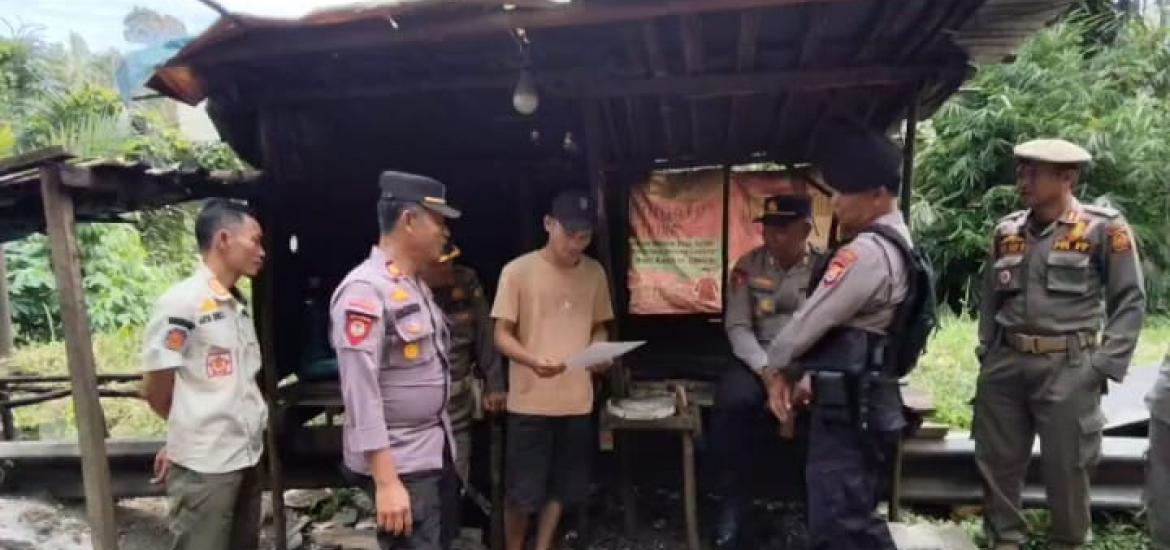 Polres Rejang Lebong Bongkar Pos Retribusi Ilegal