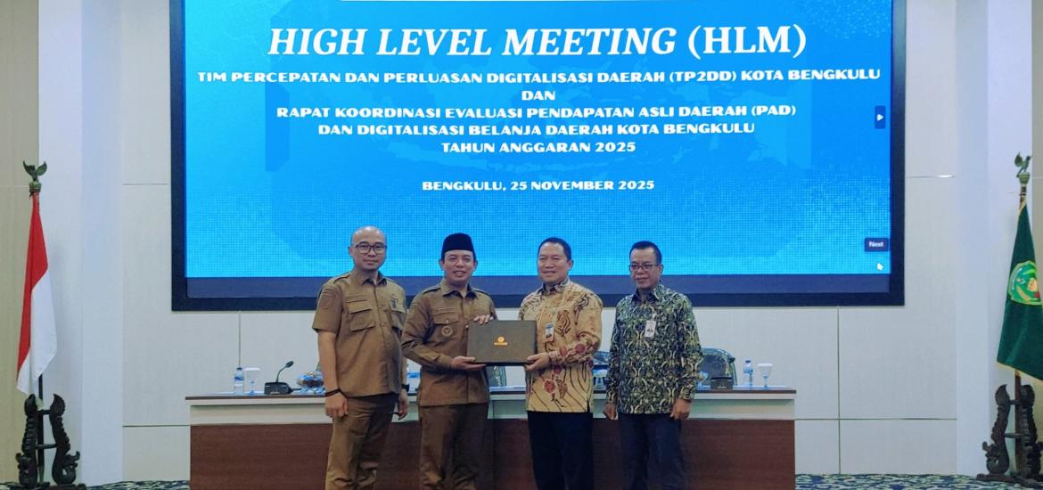 Pemkot Bengkulu–BI Perkuat Sinergi Kendalikan Inflasi, BI Serahkan Hibah Mobil Operasional