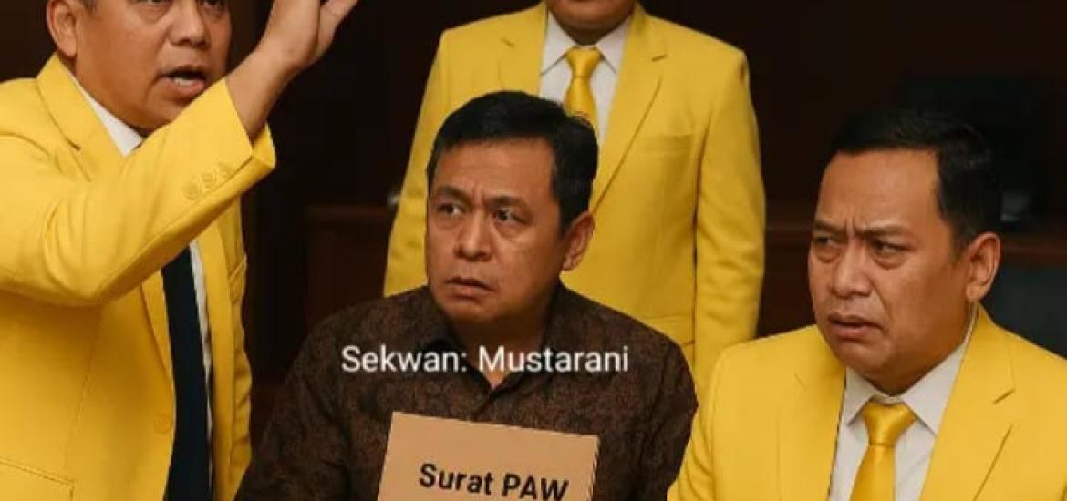 SamsuRahman Kurang Tegas Bersikap Soal PAW Ketua DPRD Bengkulu: Konflik Internal Golkar Samsu Amanah vs Sumardi seperti Dibiarkan. Beban Konflik Politik Fraksi Golkar Dialihkan ke Sekwan Mustarani?