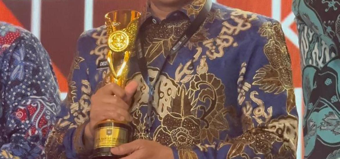 WaliKota Bengkulu Dedy  Wahyudi Raih Penghargaan Kota Sangat Inovatif pada IGA 2025