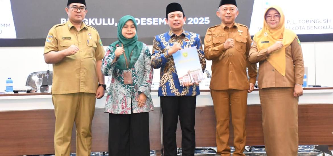 Pemkot Bengkulu Susun Rencana Aksi Satu Data Indonesia 2026–2029, Wujudkan Data Terpadu dan Akurat