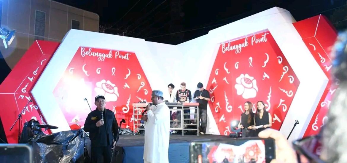 Pergantian Tahun di Bengkulu Berlangsung Sederhana, Belungguk Point Jadi Ruang Publik Ikonik