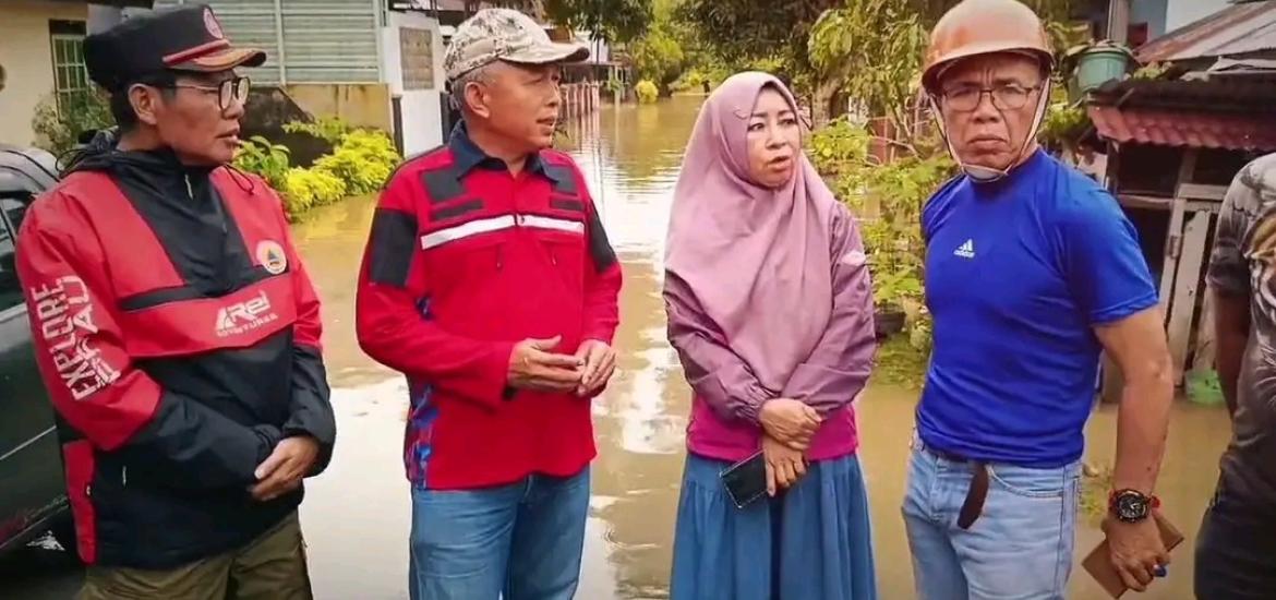 Dinsos Kota Bengkulu Gerak Cepat Tangani Banjir, Tenda dan Dapur Umum Sudah Didirikan