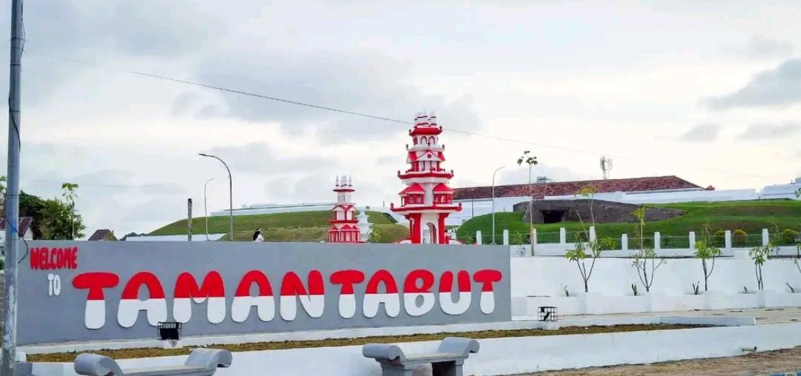Taman Tabut Hadir di Belakang Benteng Marlborough, Ruang Publik Estetik Baru Primadona Warga Bengkulu