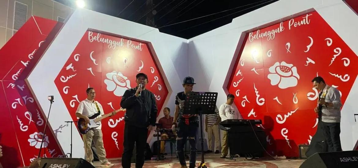 Harmoni Pemimpin dan Warga di Malam Meriah Belungguk Point