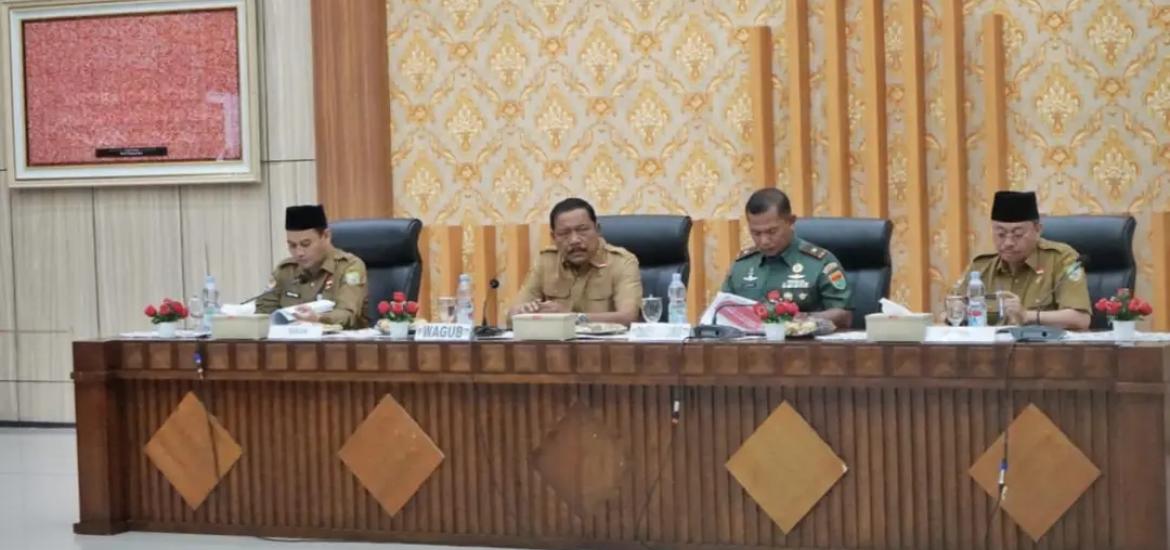 Rapat Koperasi Desa Merah Putih Bersama Korem 041/gamas