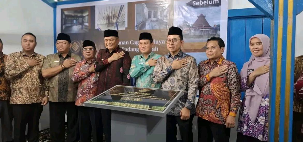 Peresmian Masjid Padang Betuah oleh Menteri Kebudayaan RI Fadli Zon