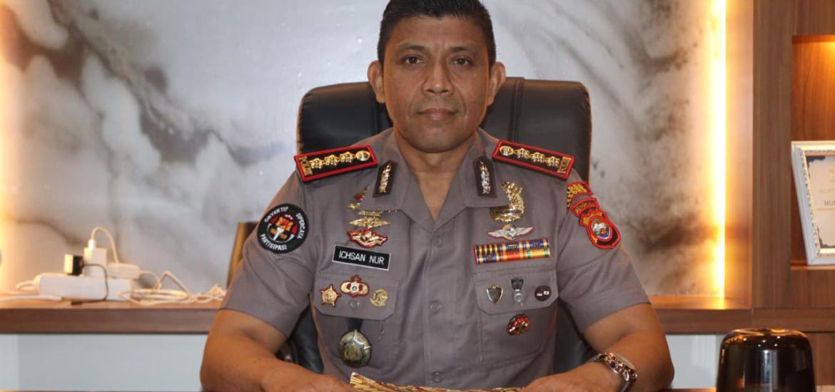 Kabid Humas Polda Bengkulu, Kombes Pol Ichsan Nur, S.I.K.