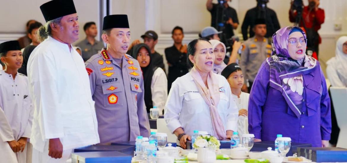 Buka Puasa Bareng KSBSI, Kapolri Tekankan Jaga Persatuan dan Kamtibmas