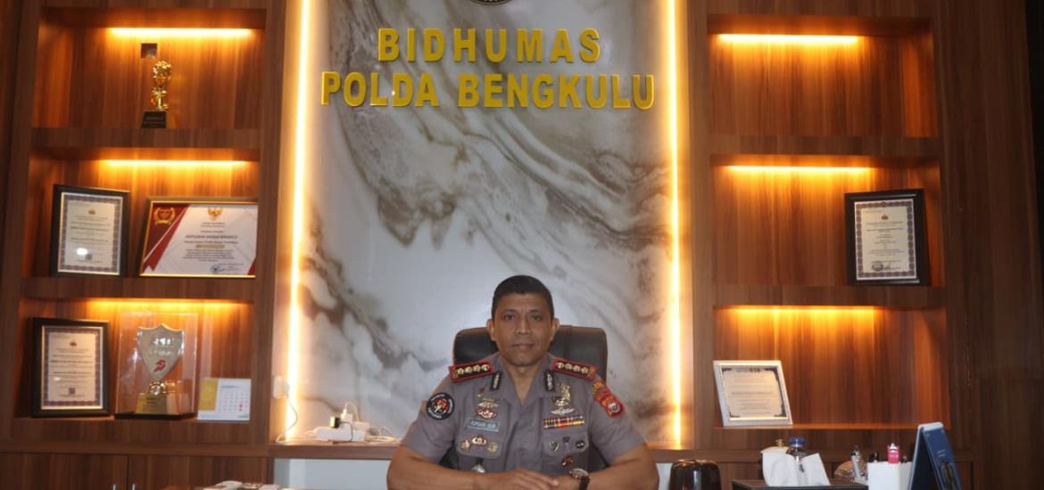 Kabid Humas Polda Bengkulu, Kombes Pol. Ichsan Nur, S.I.K.