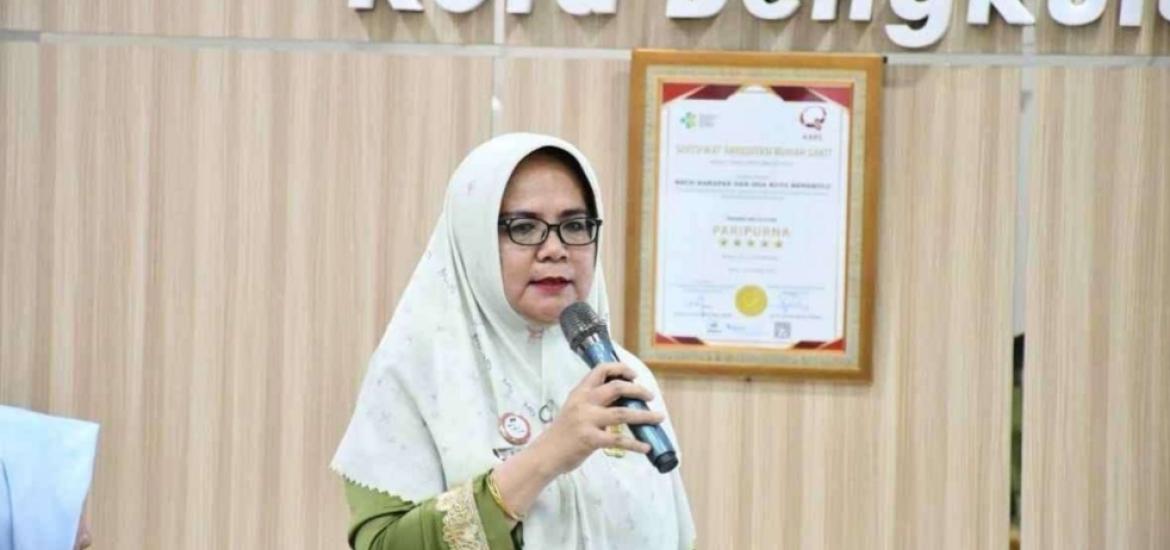 Direktur RSHD Kota Bengkulu Dr Lista