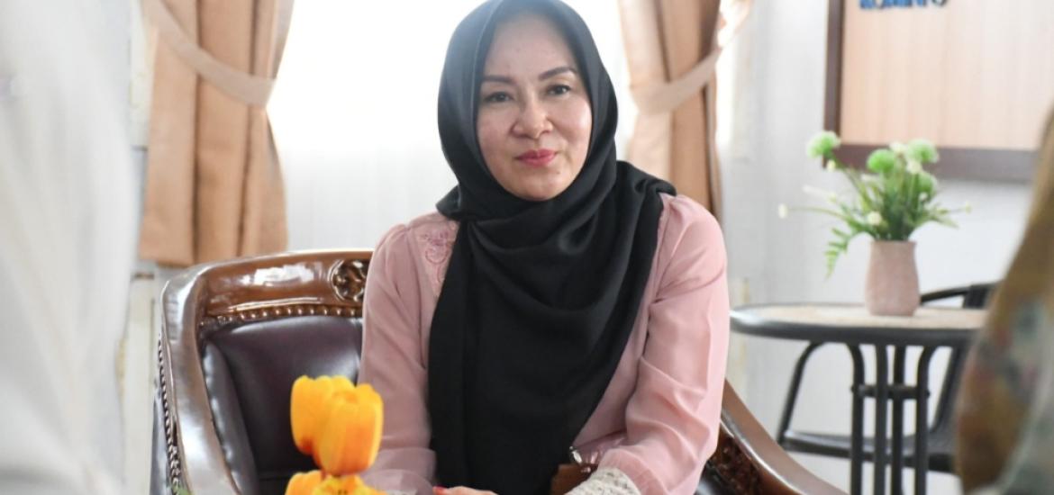 Kepala Dinas Komunikasi dan Informatika (Kominfo) Kota Bengkulu, Nurlia Dewi,
