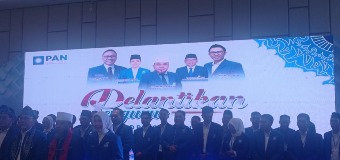 Pelantikan DPW dan Dpd partai pan 