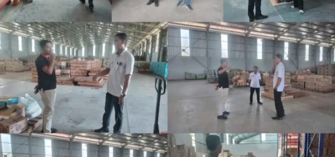 tim Bidang Pengembangan Perdagangan melaksanakan kegiatan pengawasan gudang di tiga perusahaan, 