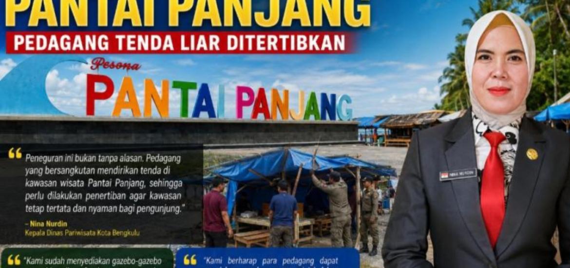 Kepala Dinas Pariwisata Kota Bengkulu Nina Nurdin