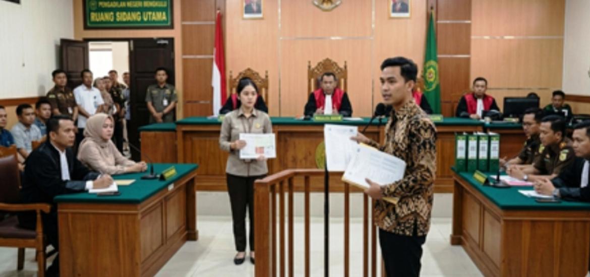 Sidang kasus pupuk subsidi di pengadilan negeri bengkulu