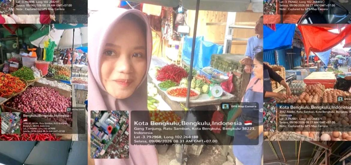 Disperindag Kota Bengkulu Intensif Pantau Harga Bahan Pokok, Jaga Stabilitas Pasar dan Daya Beli Masyarakat