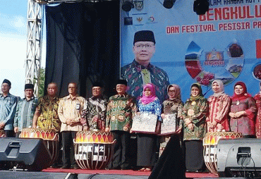 Pembukaan Bengkulu Expo dalam rangka memperingati HUT Provinsi Bengkulu ke 49
