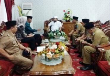 Pertemuan Vice President Bank Mandiri Area Bengkulu dengan Walikota Bengkulu Helmi Hasan