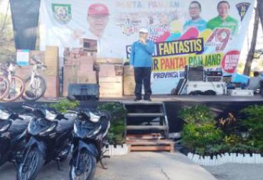 Plt Gubernur Rohidin Mersyah saat memberikan kata sambutan