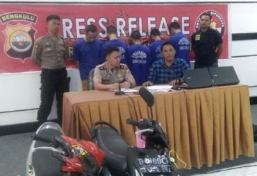 Operasi Musang Nala, Polres BS Bekuk 7 Pelaku Kejahatan