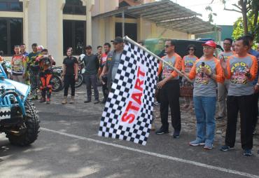 Plt Gub melepas peserta Rafflesia Bhayangkara Offroad X-Pedition RBOX 2017
