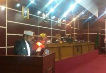 Rapat Paripurna Pengesahan APBD 2018