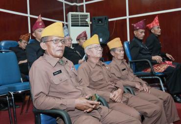 Veteran Kota Bengkulu menghadiri rapat paripurna ustimewa