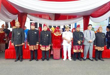 Tampak hadir Sekda Kota Marjon bersama unsur Forkopimda Kota Bengkulu