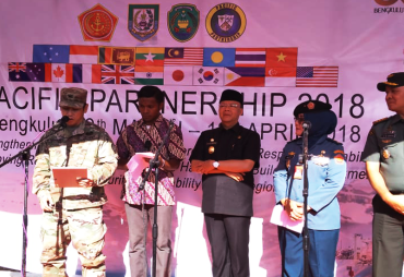 Penutupan Pasific Partnership Tahun 2018 di Bengkulu, Rabu (11/4/2018)