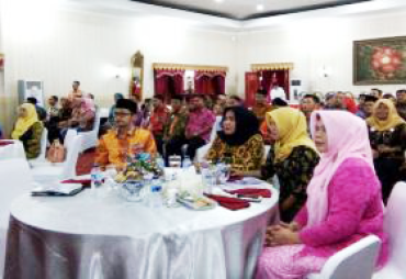 -- Jajaran OPD Provinsi Bengkulu dan tamu undangan tampak menghadiri kegiatan pengukuhan --