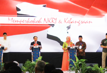 KPU Kota Bengkulu kembali menggelar Debat   kandidat paslon walikota dan wakil walikota tahap II, Rabu   (9/5/2018) malam.